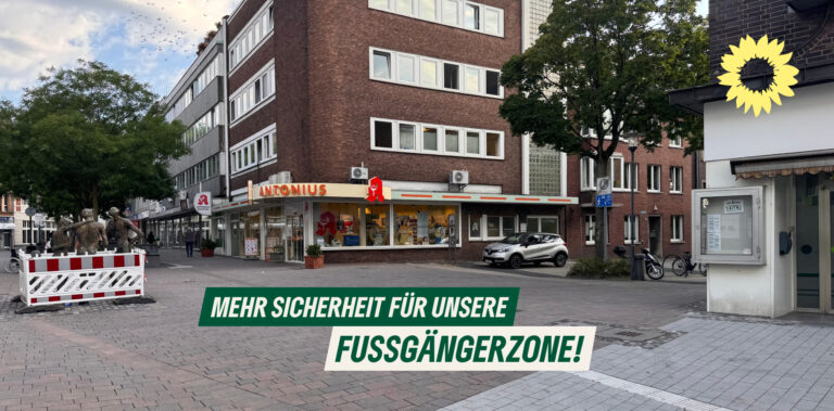 Mehr Sicherheit und Ordnung für unsere Hertener Fußgängerzone