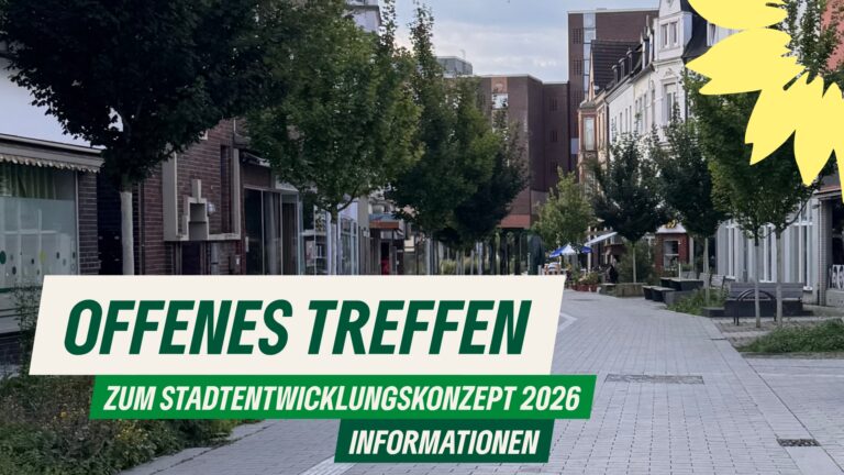 Austausch über die Zukunft der Hertener Grünen Mitte